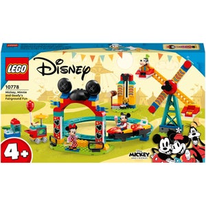 LEGO Disney Mickey, Minnie and Goofy's Funfair Fun Set (10778)