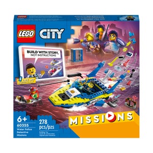 LEGO City: Water Police Detective Missions Set with App (60355)