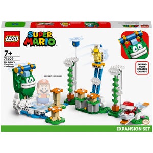 LEGO Super Mario Sky Level with the Big Spike’s Cloudtop Challenge Expansion Set (71409)