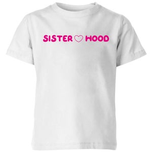 Mr Men & Little Miss Little Miss Sister Hood Kids' T-Shirt - White