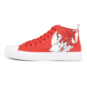 Akedo x Sonic Knuckles Adult Red Signature High Top