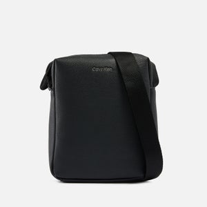 Calvin Klein Faux Leather Reporter Crossbody Bag