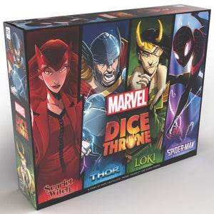 Dice Throne: Marvel Dice Game - 4 Hero Box