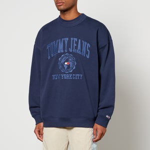 Tommy Jeans Embroidered Organic Cotton-Jersey Sweatshirt