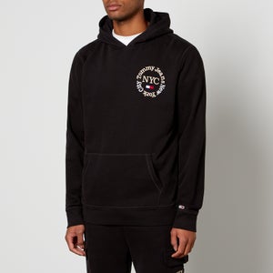 Tommy Jeans Embroidered Organic Cotton-Jersey Hoodie