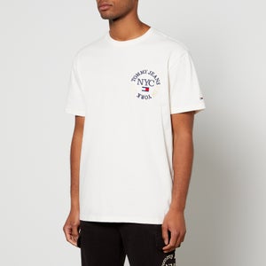 Tommy Jeans Embroidery Organic Cotton-Jersey T-Shirt