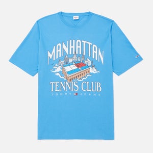 Tommy Jeans Plus Recycled Cotton Tennis Club T-Shirt