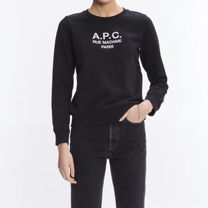 A.P.C. Tina Cotton-Jersey Sweatshirt