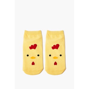 Chicken Graphic Ankle Socks