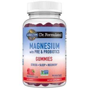 Dr. Formulated Magnésium - Framboise - 60 Gommes à Mâcher