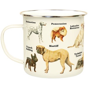 Dogs Enamel Mug