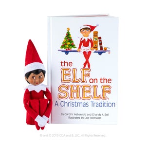 The Elf on the Shelf: A Christmas Tradition - Girl (Brown Eyes)