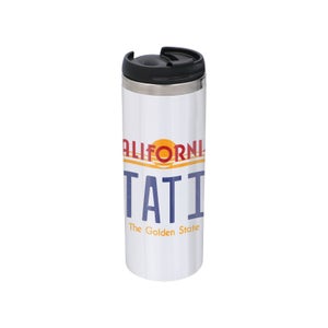 Universal Back To The Future Outatime Stainless Steel Thermo Travel Mug - Metallic Finish