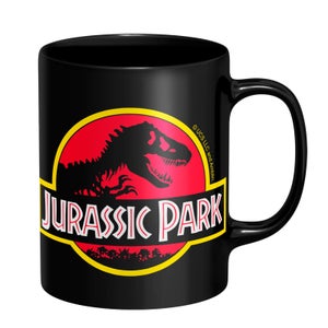Universal Classic Jurassic Park Logo Mug - Black