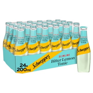 Schweppes Slimline Bitter Lemon 24 x 200ml