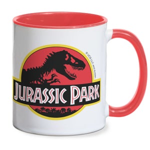 Universal Jurassic Park Logo Mug - Red
