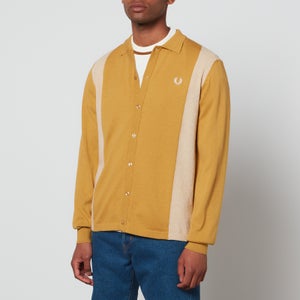 Fred Perry Men's Knitted Towelling Shirt - 1964 Gold