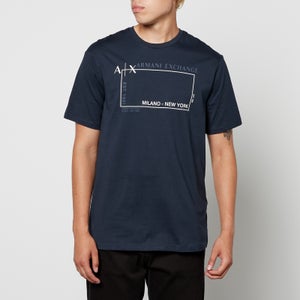 Armani Exchange Centre Script Cotton-Jersey T-Shirt