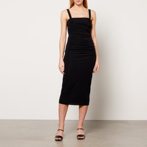 Helmut Lang Women's Twist Crepe Dress - Black