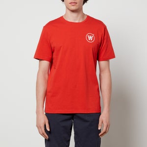 Wood Wood Men's Ace Circle T-Shirt - Chili Red