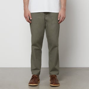 Farah Men's Hawtin Patch Hopsack Trousers - Vintage Green