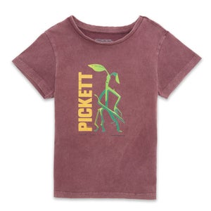 Animales Fantásticos Pickett Camiseta para niños - Borgoña lavado ácido