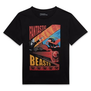 T-Shirt Unisexe Les Animaux Fantastiques - Noir