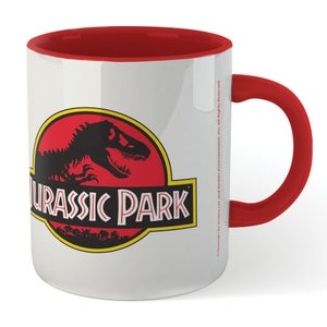 Jurassic Park Red Logo Mug - Red