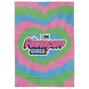 Toalla de té Power Puff Girls con el logotipo de Powerpuff Girls