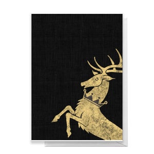 Game of Thrones House Baratheon Greetings Card