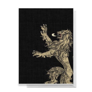 House Lannister Greetings Card