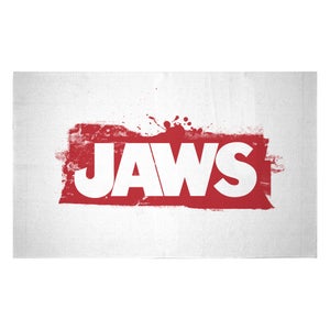 Jaws Logo Woven Rug
