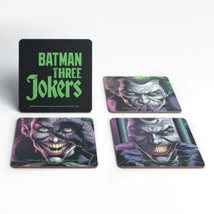 Set de tres posavasos Jokers de Batman