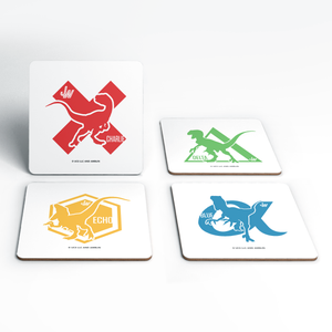 Jurassic World Raptors Coaster Set