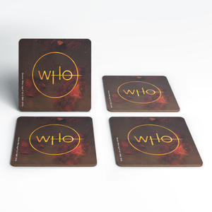 Doctor Who Logo Coaster Set