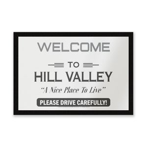 Alfombrilla para la entrada de Back To The Future Hill Valley