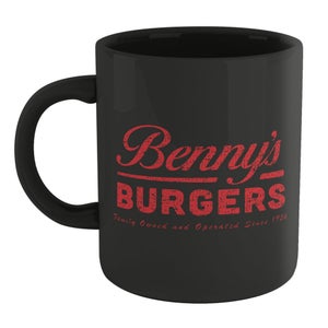 Stranger Things Bennys Burgers Mug - Black