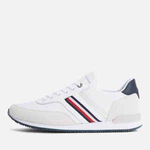 Tommy Hilfiger Iconic Sock Runner Suede and Mesh Trainers