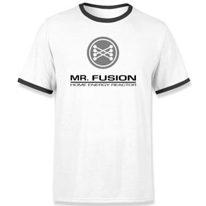 Universal x IWOOT Mr Fusion Unisex Ringer - White/Black