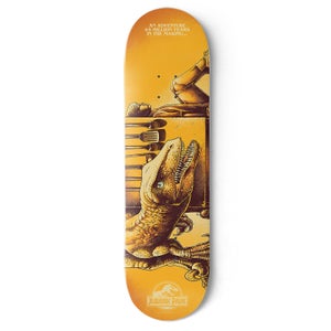 Luke Preece x Jurassic Park - Una aventura de 65 millones de años - DUST! Skateboard Deck