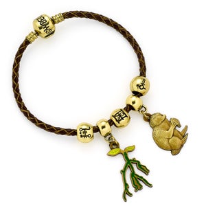Fantastic Beasts Bracelet with Bowtruckle and Niffler Charms