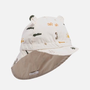 Liewood Babies Gorm Reversible Sun Hat - Aussie/Sea Shell Mix