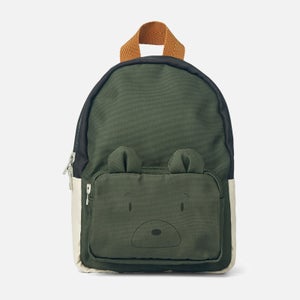 Liewood Mini Saxo Mr Bear Canvas Backpack