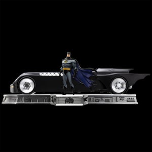 Iron Studios DC Comics Batman The Animated Series Batman Batmobile 1/10 Art Scale Statue