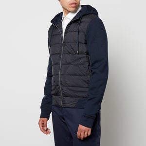Herno Wool and Cotton-Blend and Quilted Shell Down Jacket