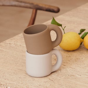 Liewood Kylie Cup 2-Pack - Sandy/Oat Mix - One Size
