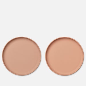 Liewood Brandon Plate 2-Pack - Pale Tuscany/Tuscany Rose Mix - One Size
