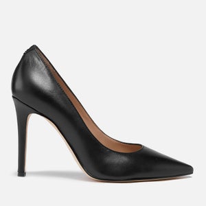 Guess Women's Gavi Leather Court Shoes - Black