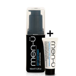 men-u Matt Moisturiser and Minute D-TOX Bundle