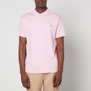 Polo Ralph Lauren Custom-Slim-Fit Baumwoll-Polohemd - Carmel Pink